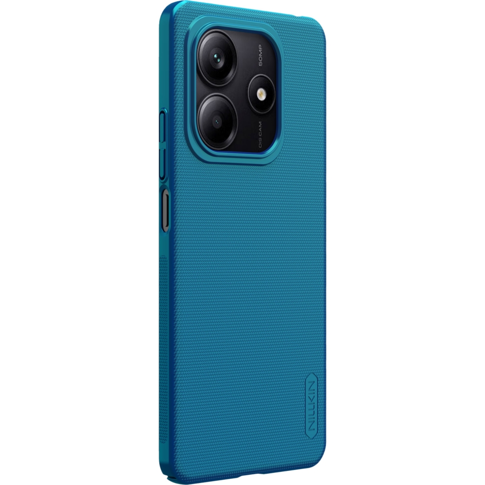 Etui Nillkin Super Frosted Shield Pro do Xiaomi Redmi Note 14 5G niebieskie